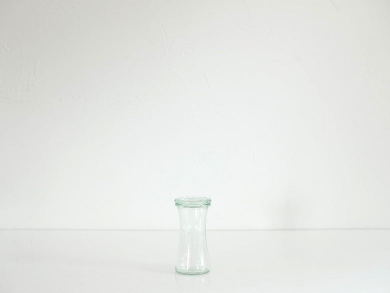 WECKブランドの透明なソーダ石灰ガラス製キャニスター