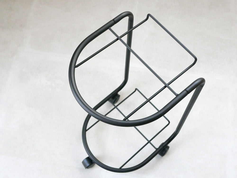 ライクイットの2段ランドリーバスケット、スチール製