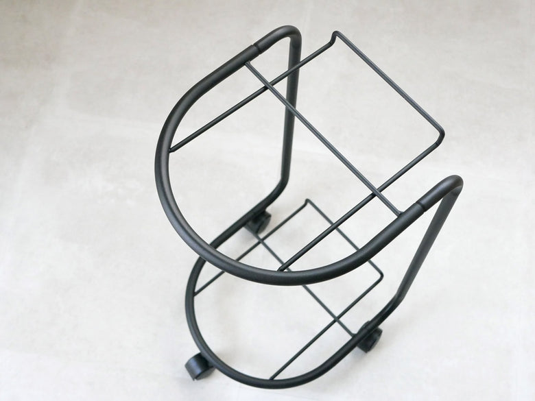 ライクイットの2段ランドリーバスケット、スチール製