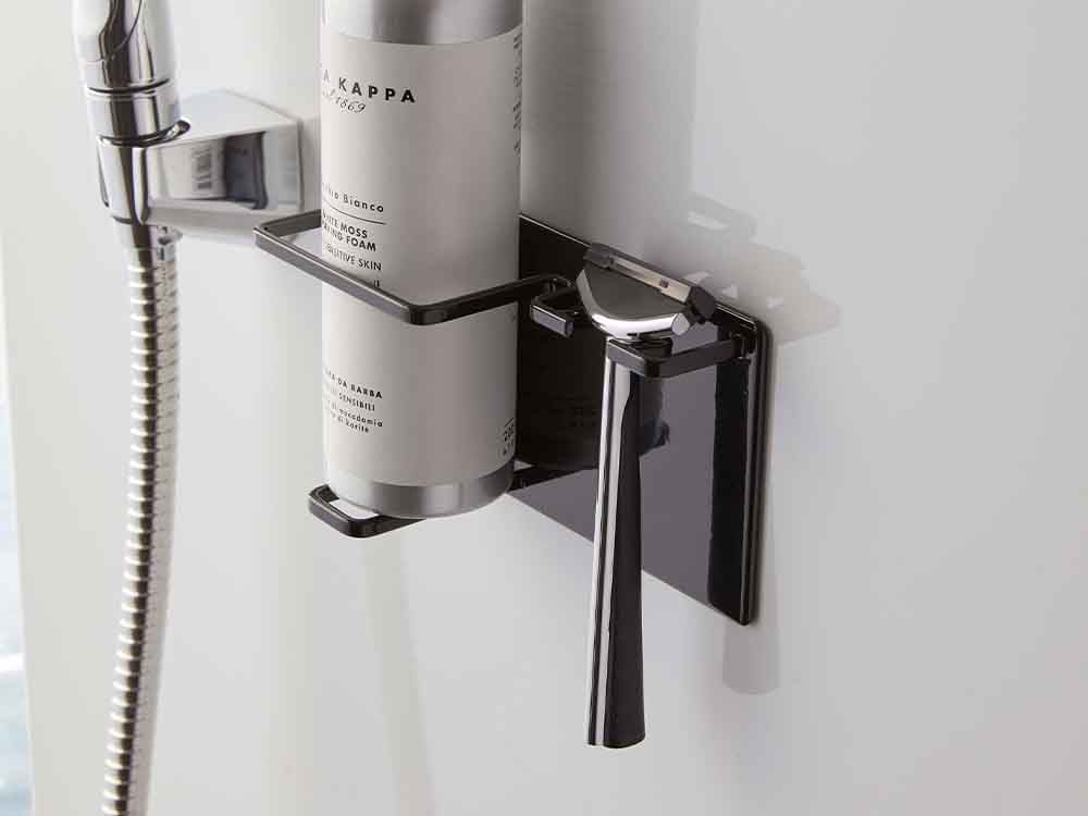 バスルーム用マグネットシェーバーホルダー