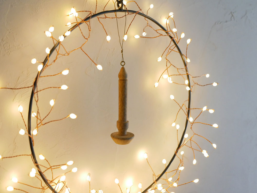 ホーンプリーズ木製クリスマスライトオーナメント