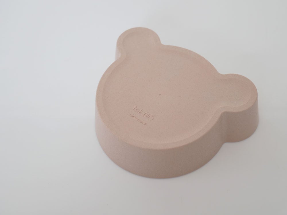 タック ビオのクマ型キッズディッシュボウル