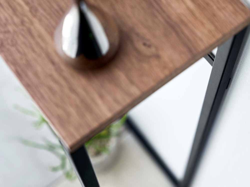 YAMAZAKI/towerの木製コンソールテーブル