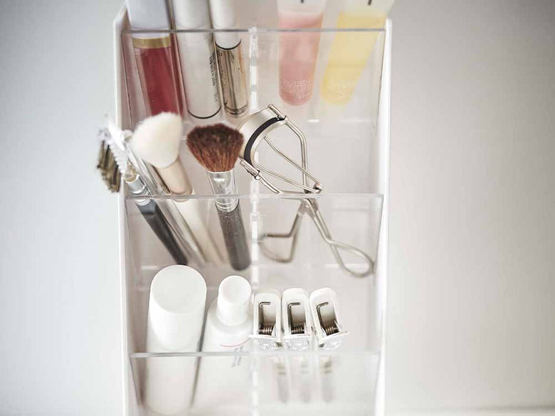 タワー4段のコスメ用立体収納ケース