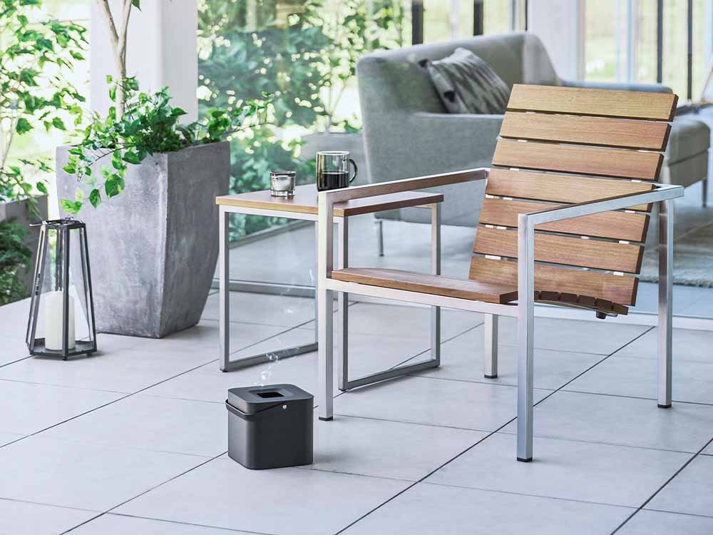 タワー製スチール蚊取り線香収納ポット