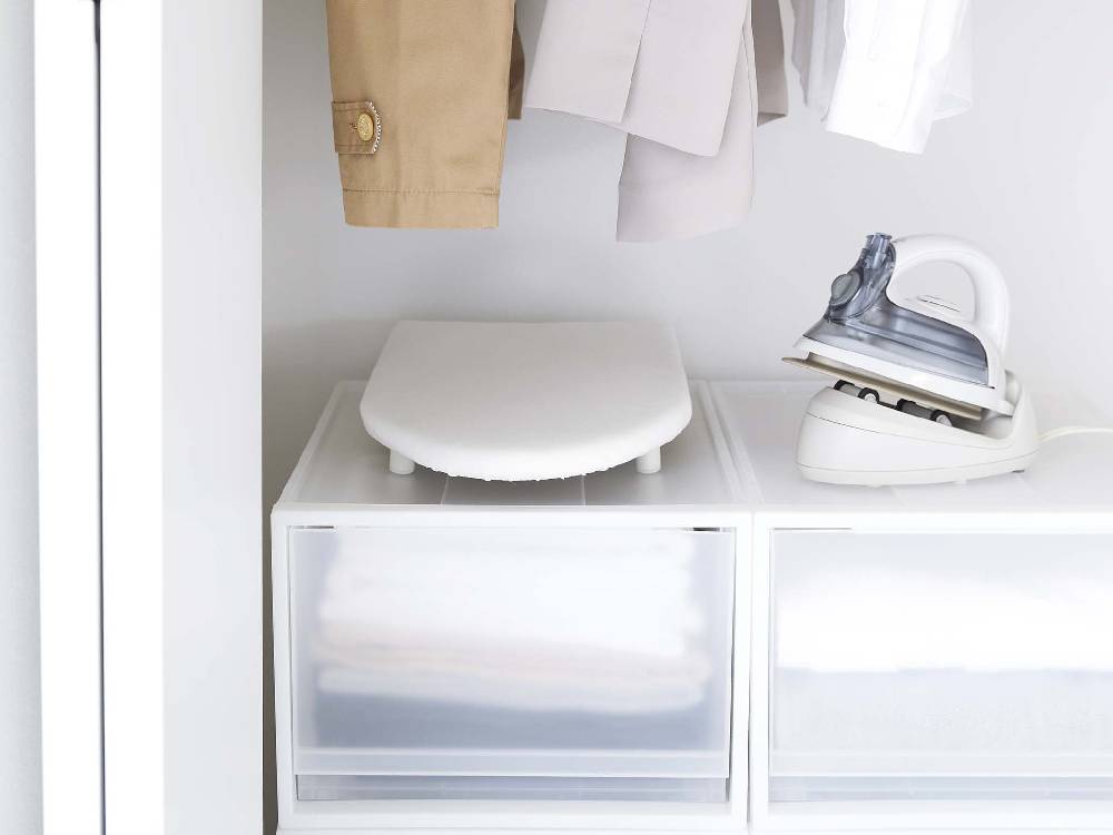 タワーの卓上脚付き舟型アイロン台