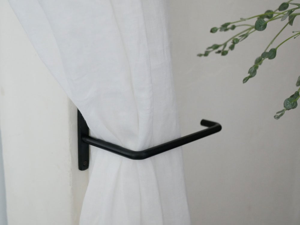 POSH LIVINGマルチハンガー付きシャワーカーテン