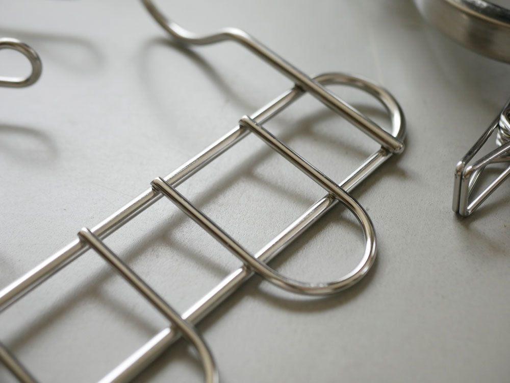 下村企販のステンレス製10連ハンガー