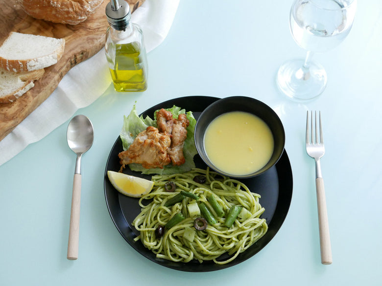 アイデアコの竹パウダーメラミンプレート