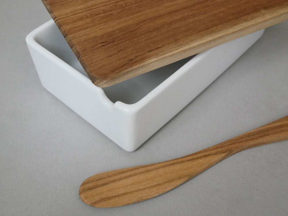 B STYLE KITCHEN 木蓋のバターケース 200g