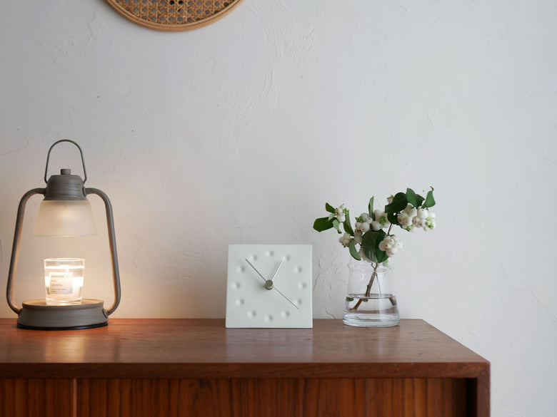 レムノス受注生産ポーセリン製時計