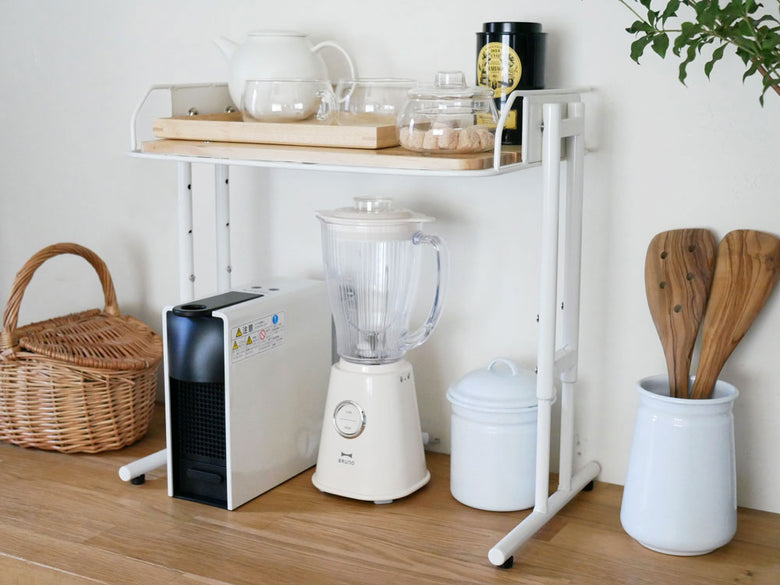 BY CAGEマルチラックのスタイリッシュな配置