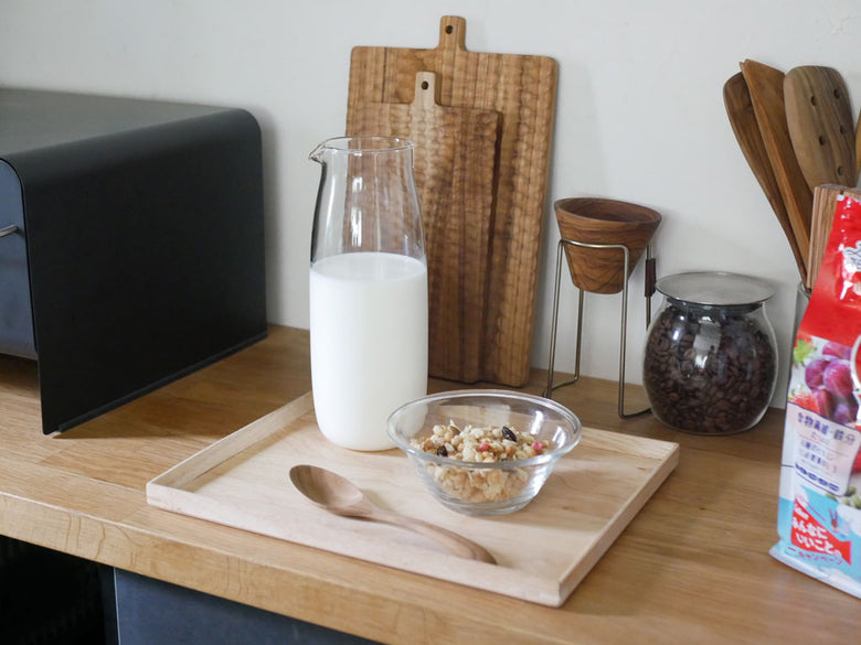 キントーUNITEAカラフェ、耐熱ガラス製1100ml