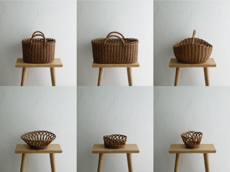 Creer UTILEオーバルハンドルバスケットの写真