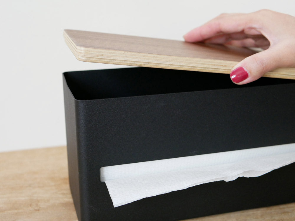 リン両面ティッシュケースの写真