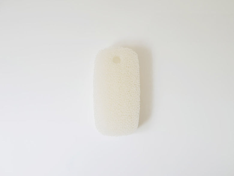 マーナ製お風呂用スポンジ、柔らかいポリウレタン素材
