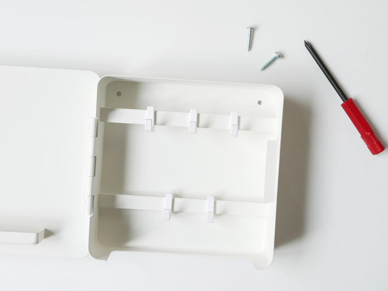 山崎 タワー RIN マグネットキーフック2段