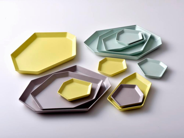 イデアコ シマモリプレート バンブーメラミン製