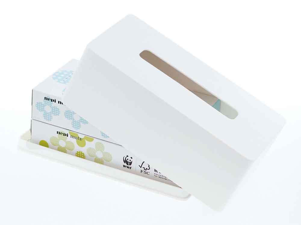 YAMAZAKI/tower マグネットティッシュケースのパッケージ