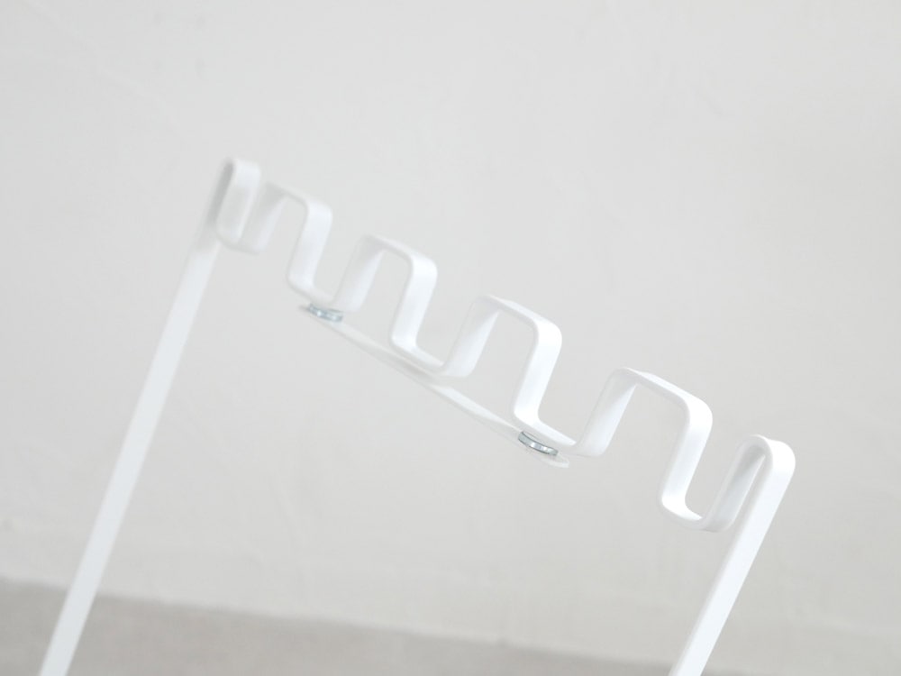 YAMAZAKIタワー製銀色のゴミ袋スタンド