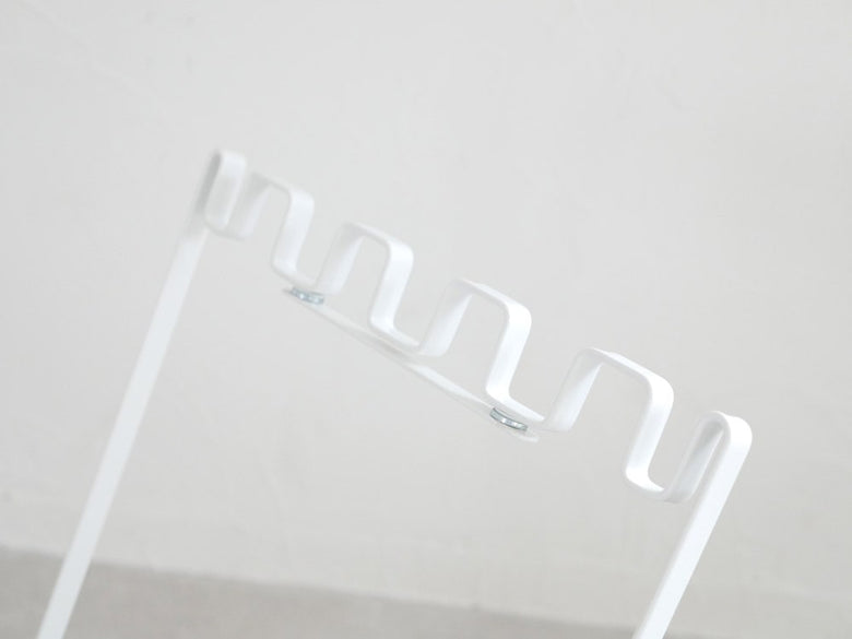 YAMAZAKIタワー製銀色のゴミ袋スタンド