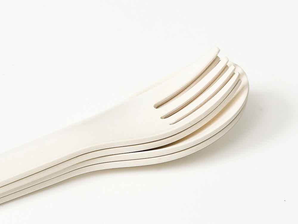 イデアコ bファイバーピンクカトラリー 2+2セット