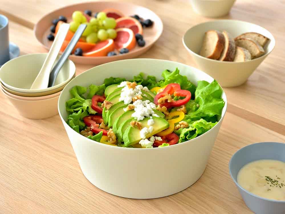 ideacoのusumono竹製サラダボウル