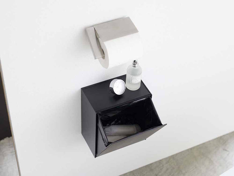 壁掛けトイレットペーパーホルダーとペーパータオルホルダー