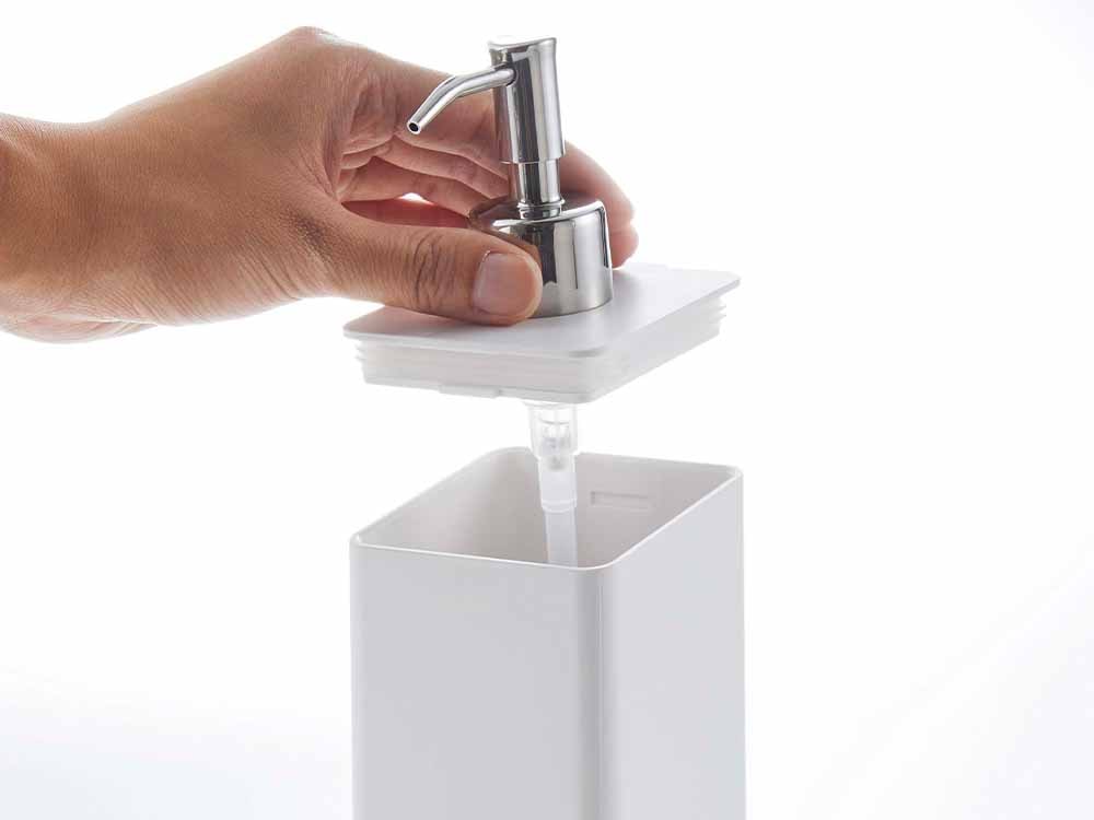 タワー製フィルムフック付ソープディスペンサー