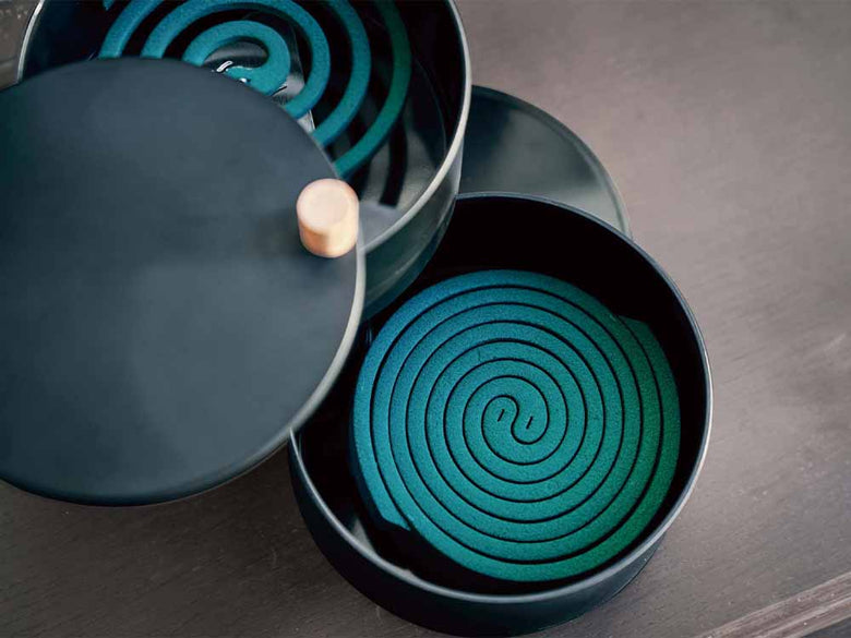 YAMAZAKI tower 収納トレー付き蚊遣り