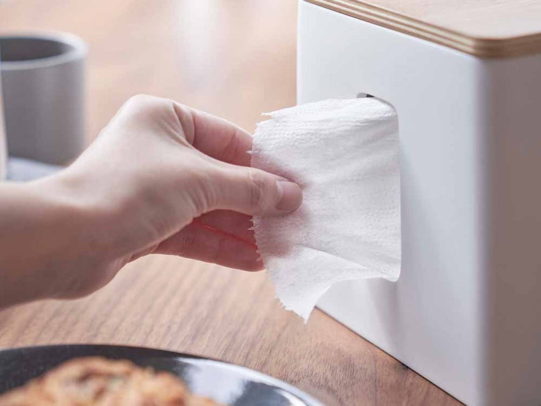 RINのティッシュ＆トイレットペーパーケース