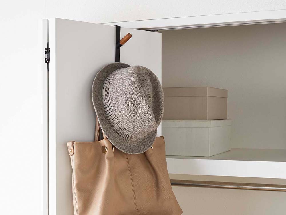 YAMAZAKI/towerのスチール製ドアハンガー