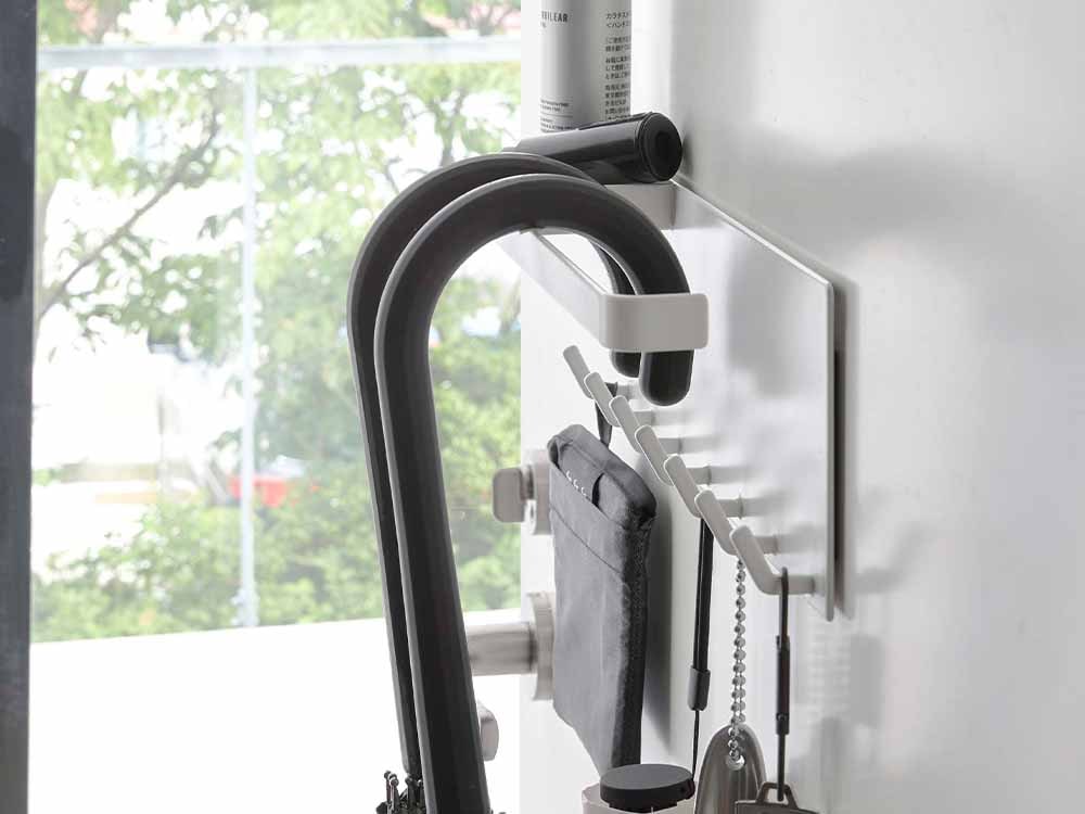 タワー製トレー付きマグネット傘ホルダー