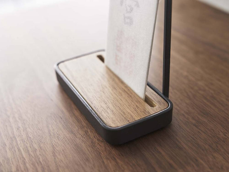 スチールと木製のtower神札スタンド