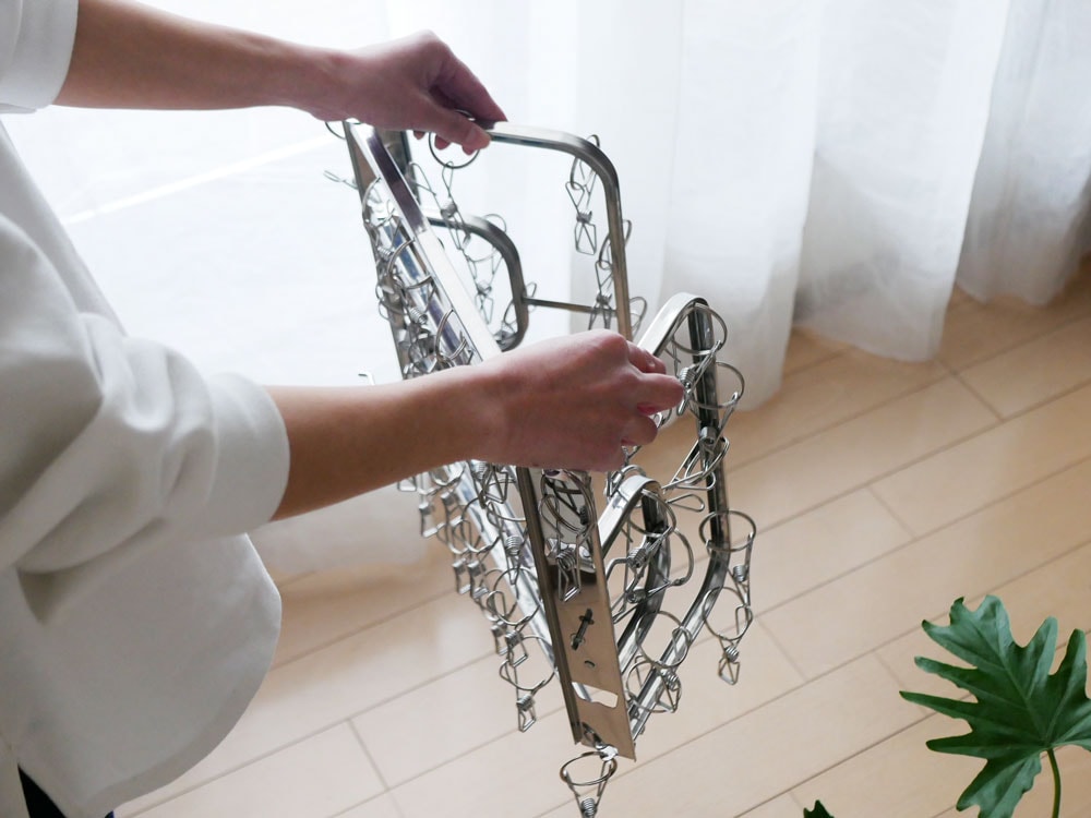 ダイレクトステンレス製40ピンチハンガー