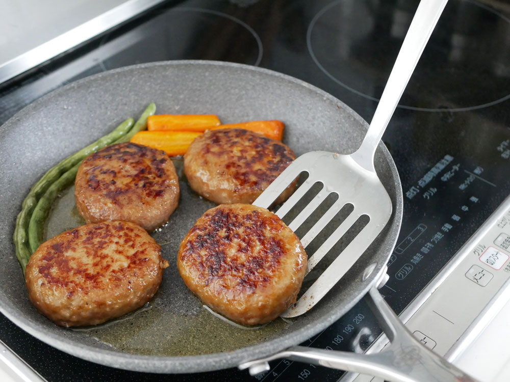 BALLARINIのTORINOトリノ20cmアルミフライパンと透明な強化ガラス蓋のセット