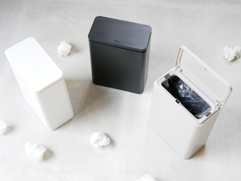 ideacoのTUBELORミディアムフラップ密封衛生ゴミ箱