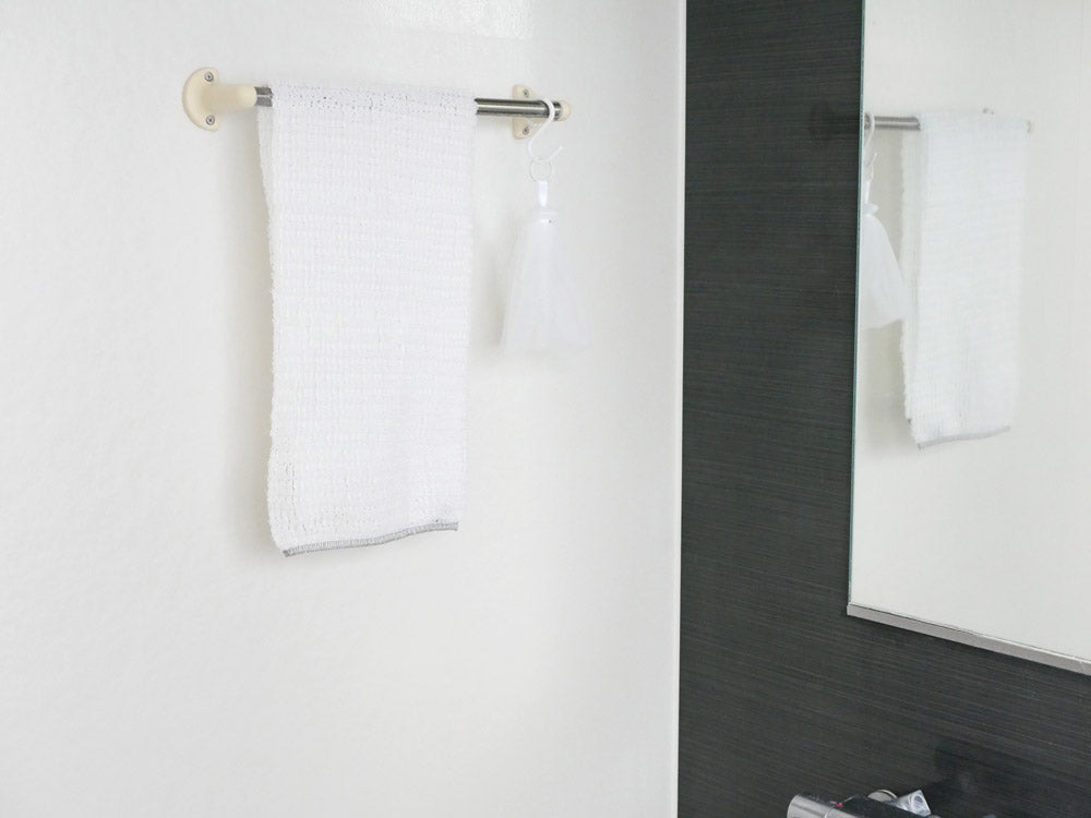 h tagボディウォッシュタオル、70x5x22cmポリエステル製