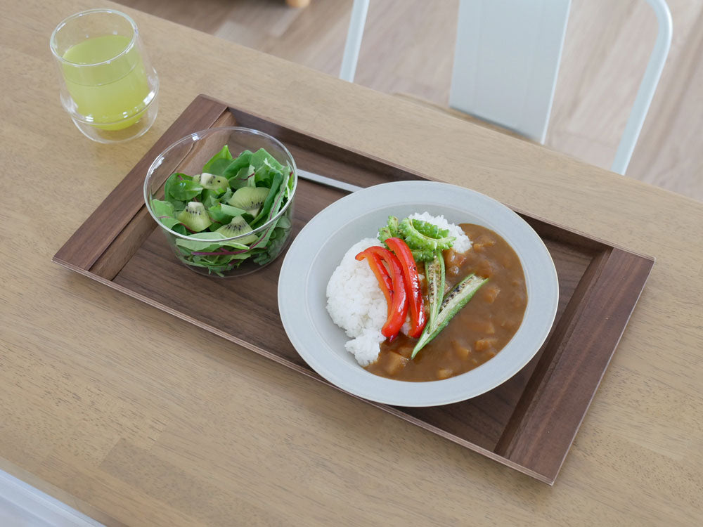 キントーSEPIAウォルナット製ノンスリップトレイ