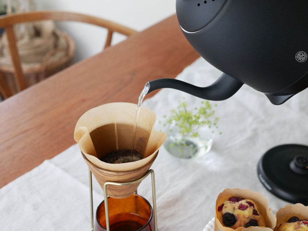 ラッセルホブスのステンレス製カフェケトル