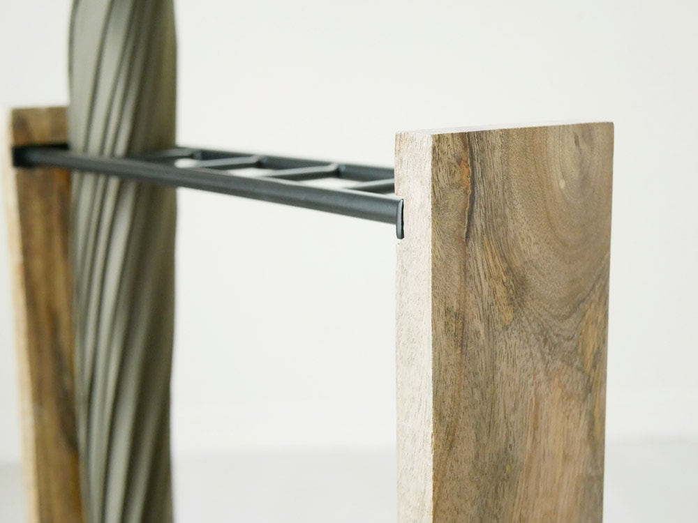 POSH LIVINGのアイアンと木製傘スタンド