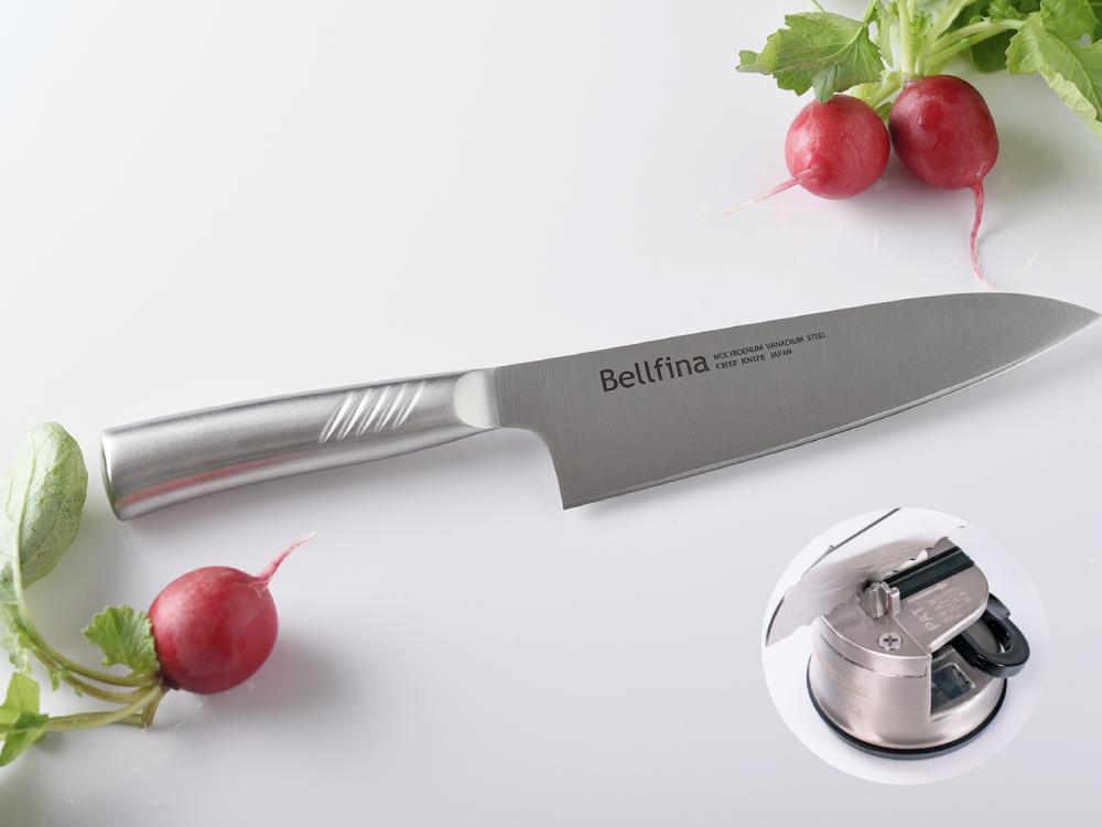 【Belfina】女性の手に馴染む日本製シェフナイフ ＆【KLEVA】クレバーシャーププロセット