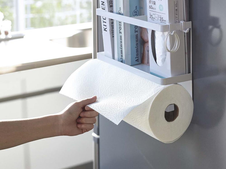 【tower/タワー】マグネットキッチンペーパー＆ラップホルダー