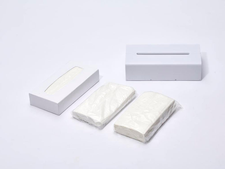 ideacoブランドの壁掛けティッシュケース