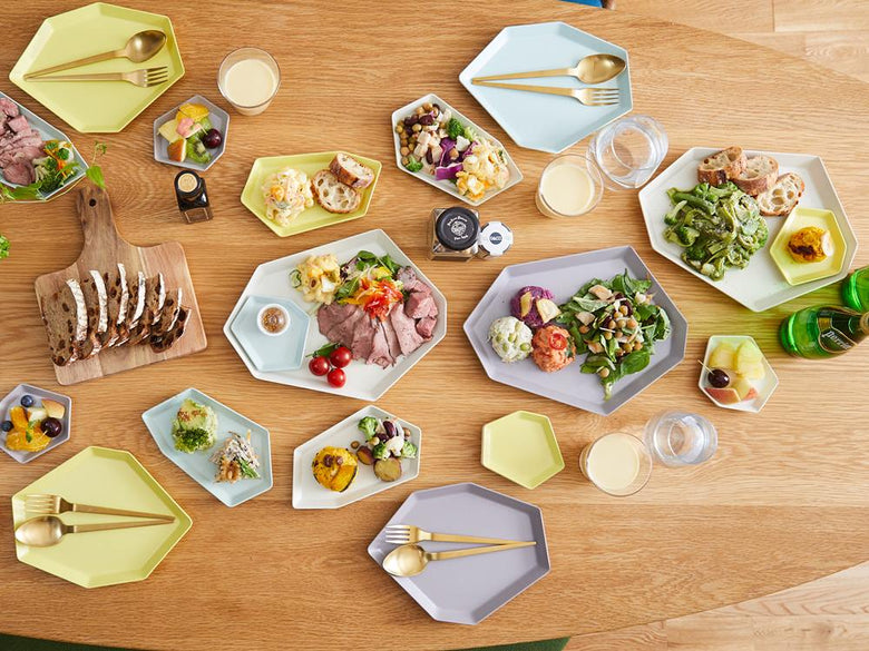 シマモリプレートに盛られた野菜