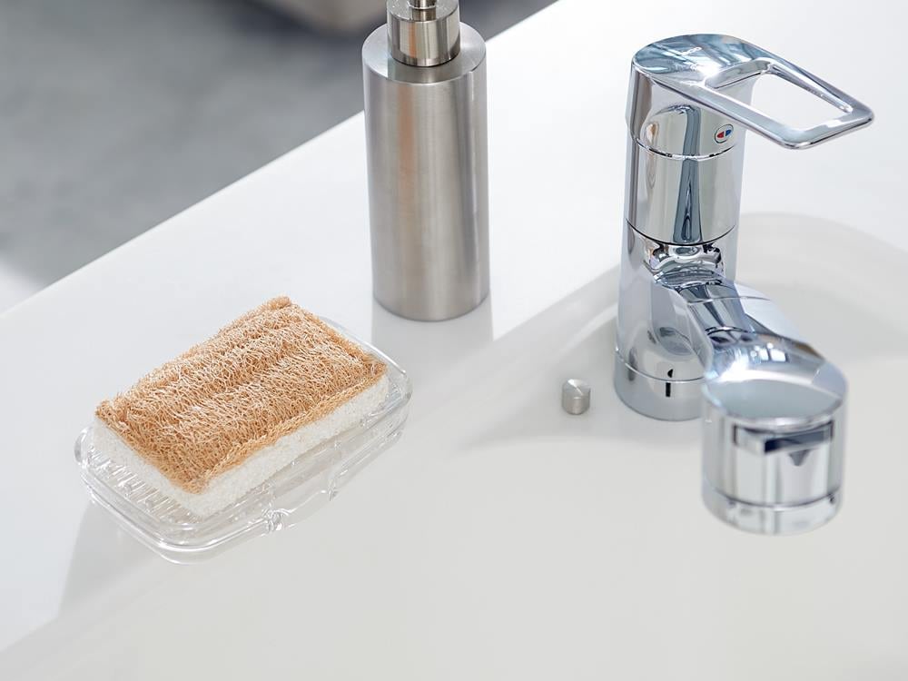 シンクに置かれたlike-itライクイットのシンクキャディ