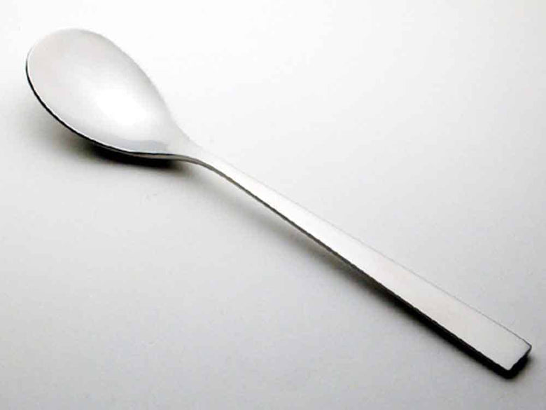 燕振興製マット仕上げステンレススプーン