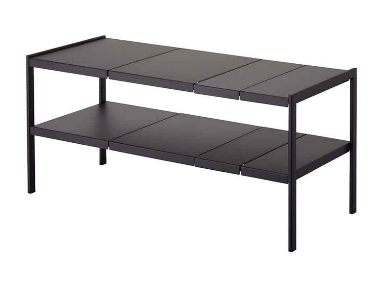 スチール製YAMAZAKータワー2段伸縮シンク下ラック