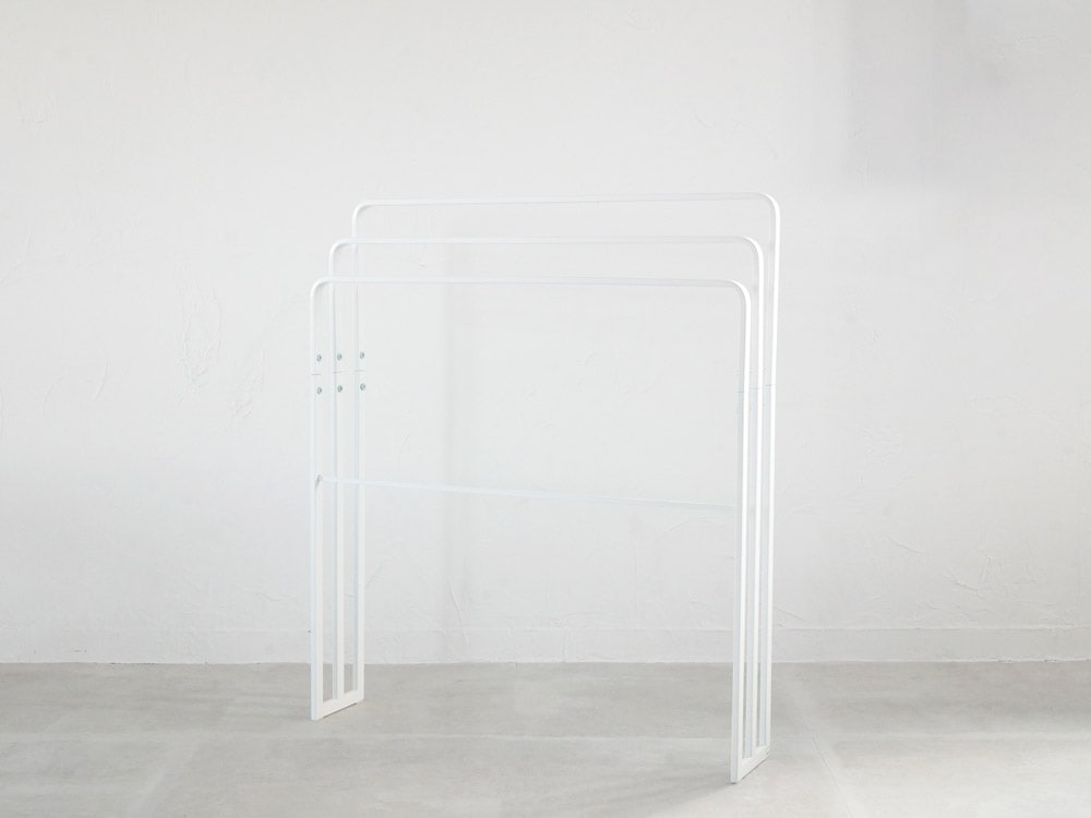 タワー製 3連横掛けバスタオルハンガー