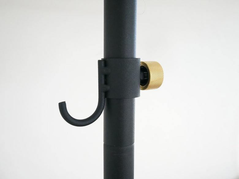 平安伸銅製【ドローアライン】012フックAの真鍮パイプ